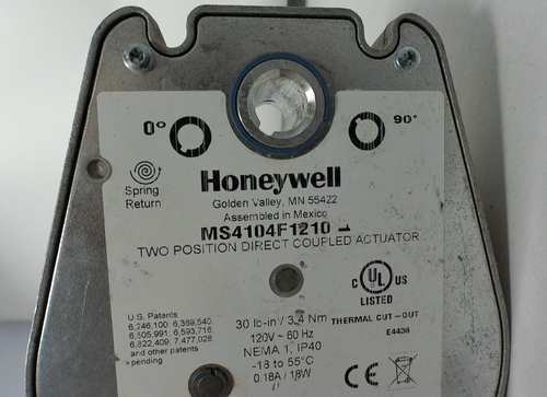 Honeywell MS4104F2320 Two Position Direct Coupled Actuator - Picture 1 of 8