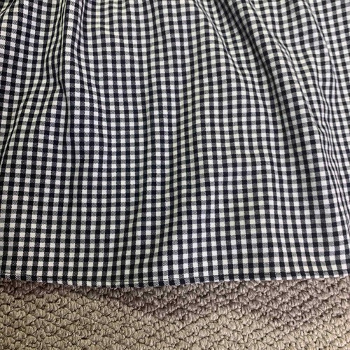 French Connection Girls Dress Size 6 Black Checkered Gingham Ruffle Sleeveless - Picture 3 of 9