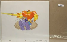 Back To The Future Original Production Drawing And Cel 81-42 Used Cond.