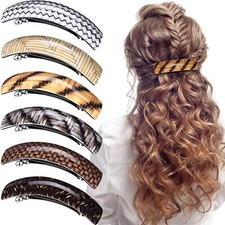 WILLBOND 6 Pcs Hair Barrettes for Women Large Barrettes for Hair French Clips...