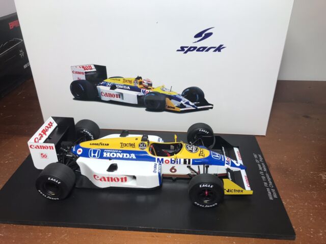 Spark 1 18 1987 Williams Fw11b World Champion Nelson Piquet For Sale Online Ebay