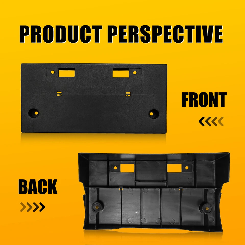 Soporte de montaje para marco de matrícula delantero Nissan Frontier 2005-2019 Foto 4 de 4