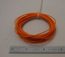 Teflon PTFE Spaghetti Sleeving Orange 24 AWG Gauge. 10 feet NEW