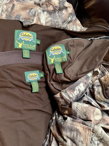 Cabelas Super Slam 3 pc Advantage Timber Mens Reg XL Coats & Reg Size 36 Pants - Picture 6 of 9