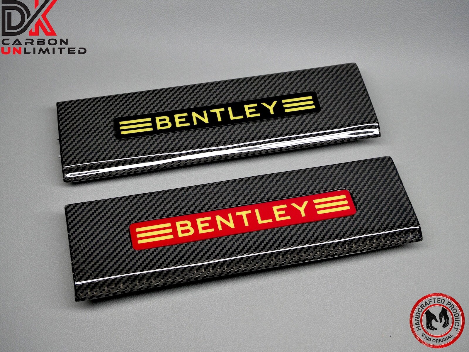 Bentley Bentayga 2016 to 2026 Custom Gloss Carbon Door Sills Scuff Tread Plates