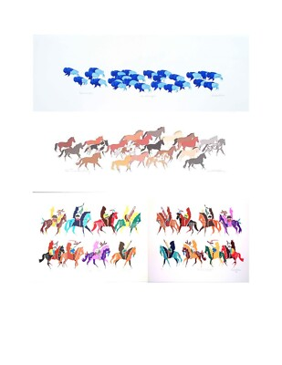 #ad #ad Donald Ruleaux#x27;s 1931 2020 four serigraphs set $449.00