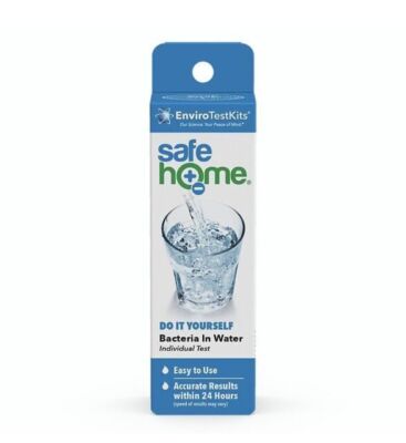 ShipN24Hours. New Safe Home individual Kit test Bacteria in Water Best By 12/25