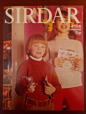 Sirdar - DK - Kinder Pullover - Original Strickanleitung K169