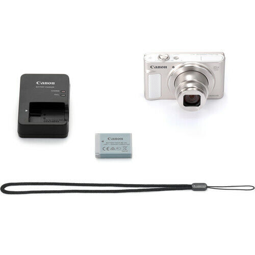 Canon PowerShot SX620 HS Digital Camera (Silver) + 64GB + Canon PowerShot SX620 HS Digital Camera (Silver) + 64GB +