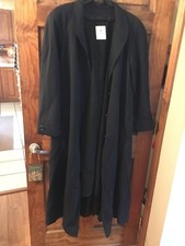 Austin Reed~women’s 10~ Wool Blend  Lined, Removable~trench Coat~navy~ London