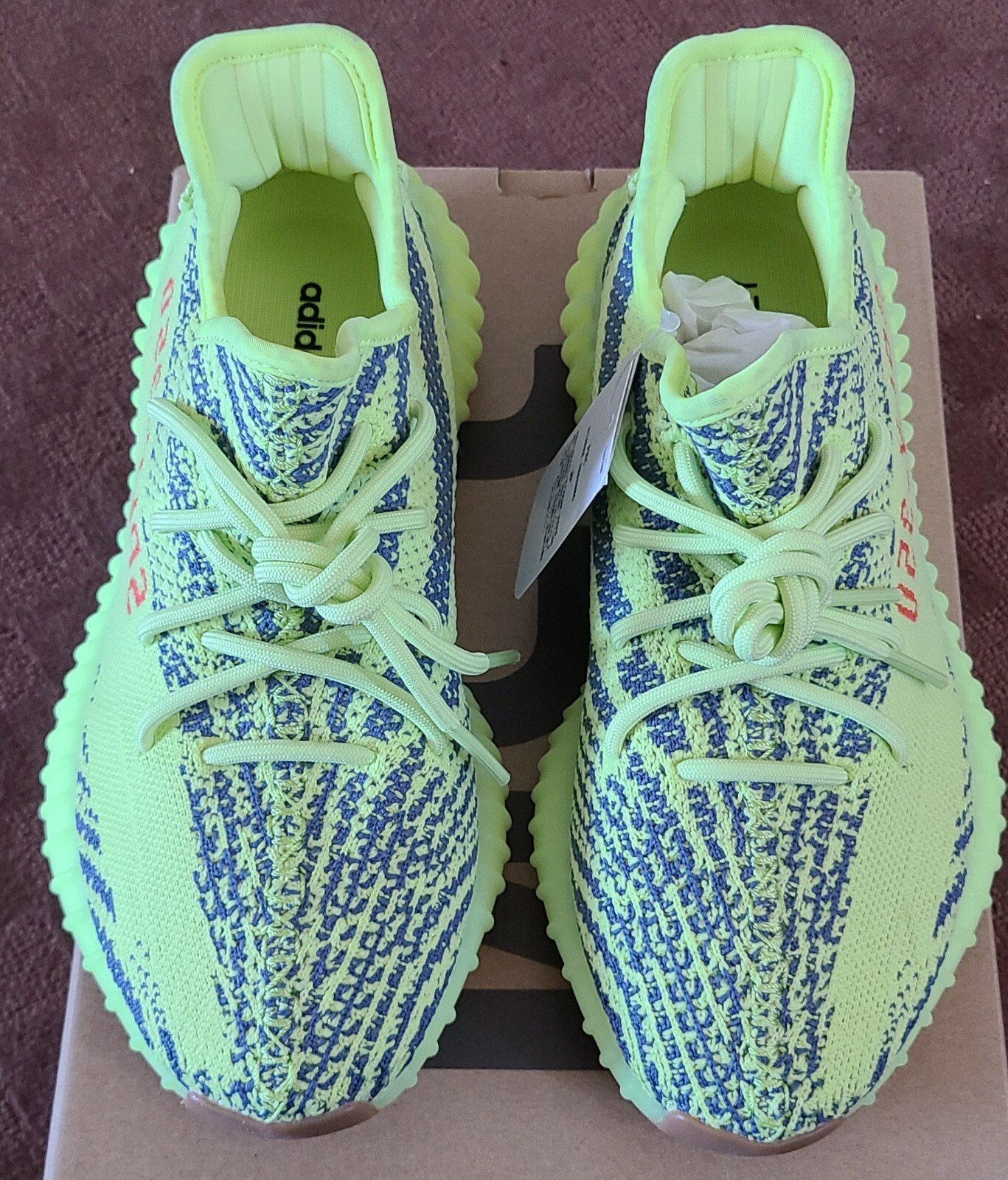 frozen lime yeezy