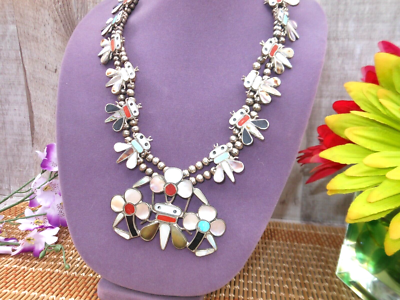 Vtg ZUNI SENSA EUSTACE Sterling , Native American Honey Bee