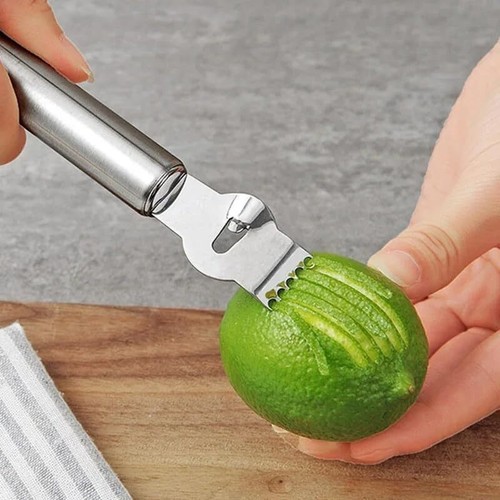 3 Stück Edelstahl Zitronenschale & Reibe - Küche Schäler Reibe Großhandel - Bild 2 von 21