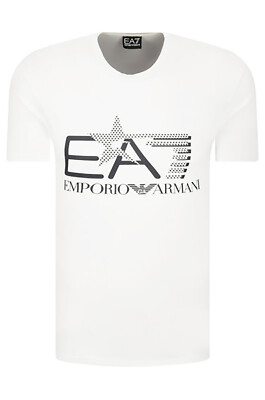 Emporio Armani Ea7 T-shirt Sweatshirt Man White 3HPT82 PJ03Z 1100 OFFER Sz. S