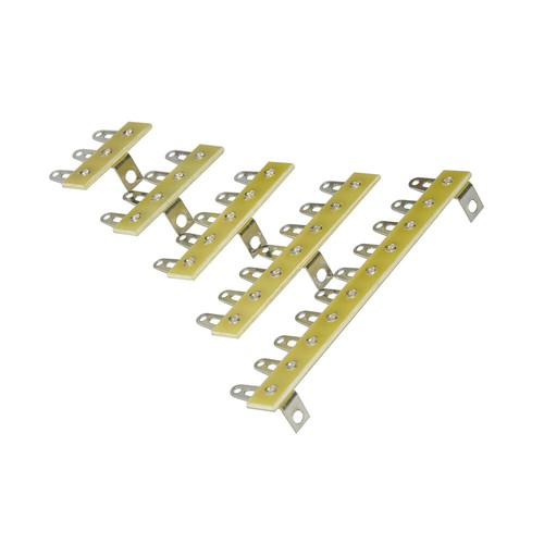 2pcs Point to Point Terminal Strip 5 plugs Turret Tag Board Guitar Amp DIY - Picture 3 of 3
