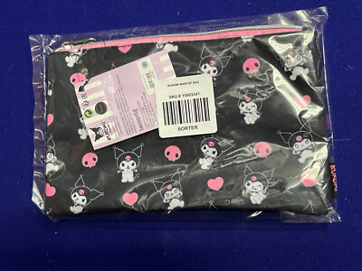 Loungefly Sanrio Kuromi Kitty Pouch Makeup Bag New