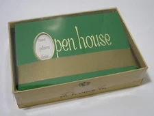 Vintage Set of 10 Open House Invitations T V Allen Co.