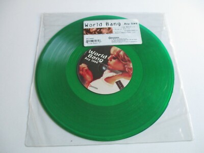 WORLD BANG Any Idea Vinyl 10'' EP Green Vinyl Radikal Records 1997 NM