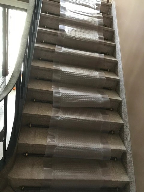 Clear Vinyl Plastic Floor Runner Carpet Protector Non Skid Heavy