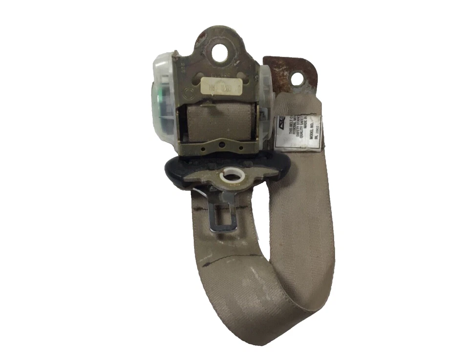 Mazda 626 2000-2002 cinturón de seguridad lateral derecho pasajero retractor beige OEM Foto 4 de 4