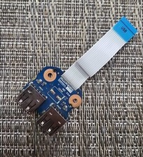 HP 2000-2d45DX 15.6" Genuine Dual USB Port Board w/ Cable 6050A2493701 D2