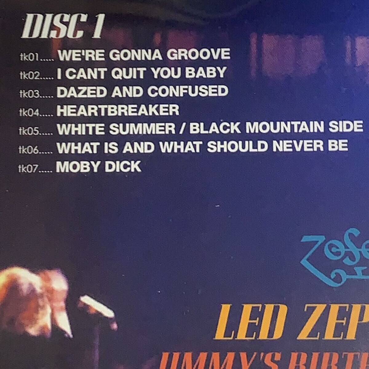 LED ZEPPELIN / JIMMY'S BIRTHDAY PARTY - Royal Albert Hall, 1970