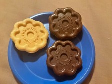 Vintage Fisher Price Fun With Food 8 Play Cookies Chocolate Vanilla