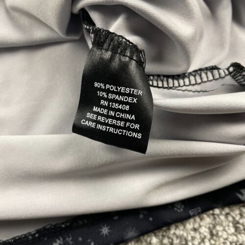 Camisa Polo Rafter C Hombres M Azul Rendimiento Perla A Presión Estampado Completo Western - Imagen 11 de 13