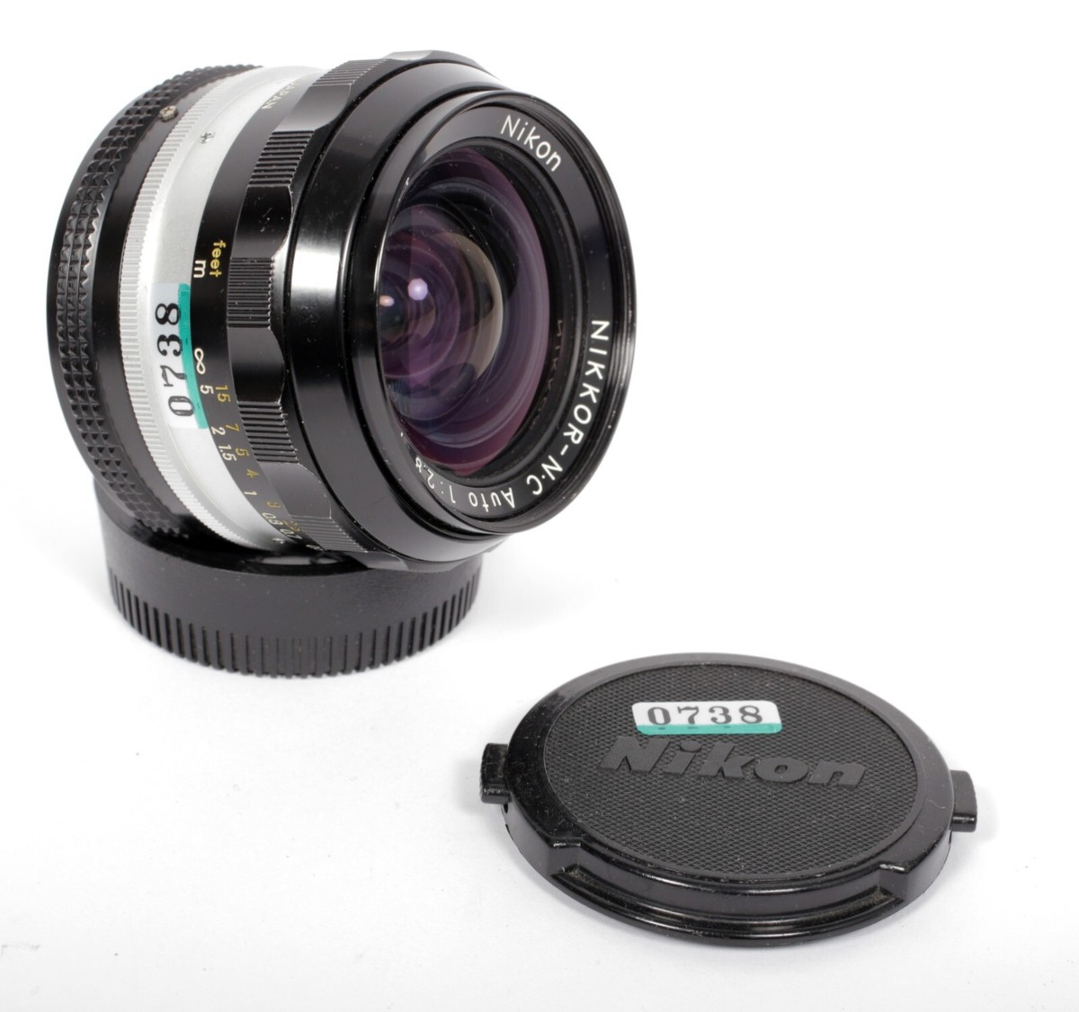 Nikon NIKKOR N-C 24mm F2.8 AI lens for all nikon F mount