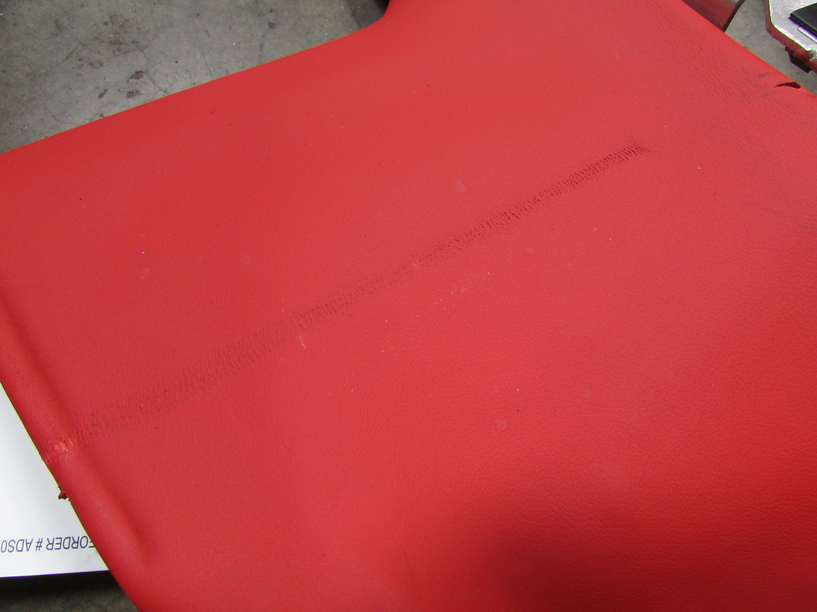 Ferrari 458 Italia, RH, Right Quarter Trim Panel, Red, Used, P/N 83099101