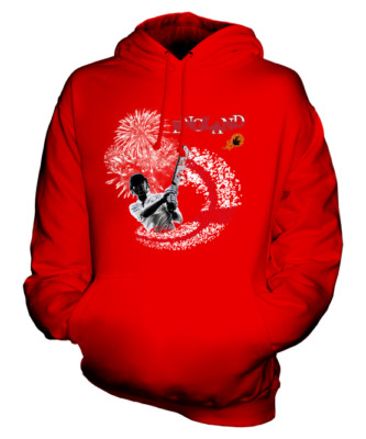 ENGLAND CRICKETER UNISEX HOODIE TOP GIFT CRICKET WORLD CUP