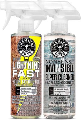 Chemical Guys - Lightning Fast Stain Extractor 16 oz & Nonsense Cleaner 16 oz