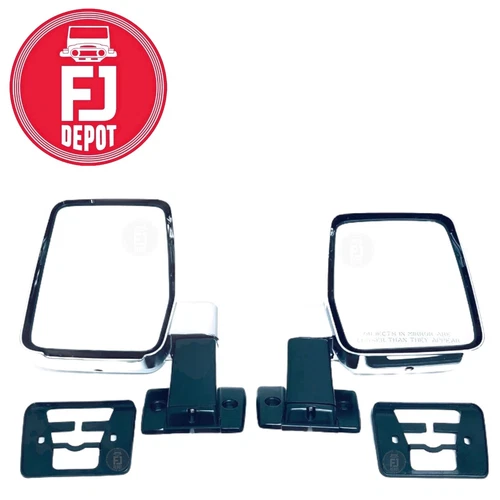 SIDE REAR VIEW MIRROR FJ62 BJ60 HJ60 TOYOTA LAND CRUISER OEM GENUINE LEFT RIGHT