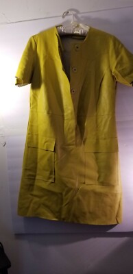 Gracia Leather like Sleeve Dress | eBay