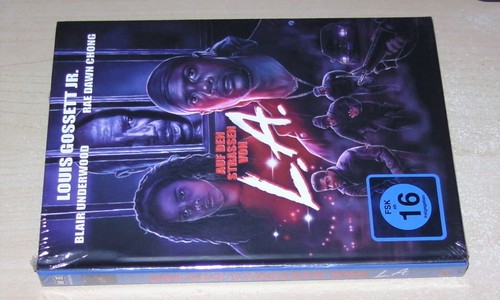 AUF DEN STRASSEN VON L.A. UNCUT LIMITIERTES MEDIABOOK 4K BLU RAY + BLU RAY NEU - Picture 4 of 5