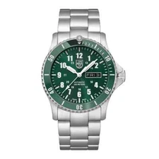 Luminox Swiss Made Sport Timer Green Automatic Dive Green Watch, 42 mm XS.0937