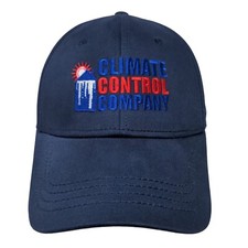Cap America Golf Men's Fitted Hat Blue Size L/XL Climate Control Company Logo