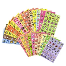 Scratch and Sniff Stickers 576 Pieces Fruits and Foods Smelly Stickers 24 Scents