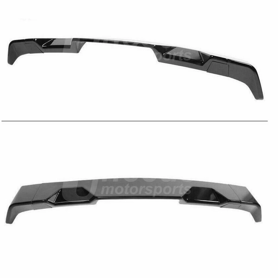 Fits 2008-2014 GMC Sierra 2500 HD Gloss Black Rear Protector Truck Cab Spoiler - Image 4 of 4