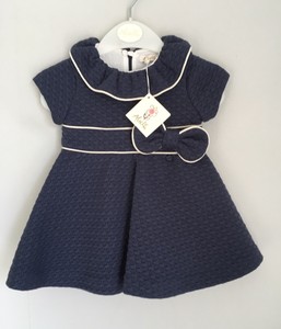 navy blue infant dress