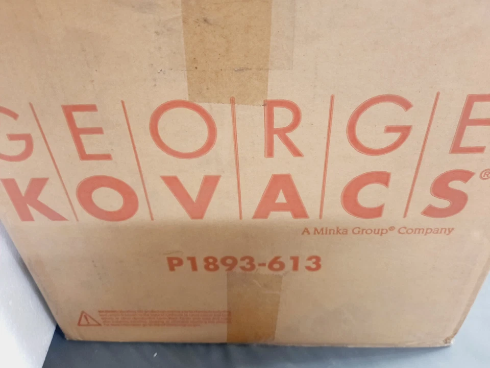 Colgante George Kovacs P1893-613 "Colección de eslabones perdidos" níquel pulido *NUEVO* Foto 3 de 4