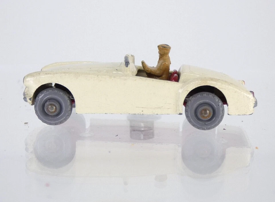 Coche deportivo Lesney MGA 19 coche de juguete coleccionable ruedas de radios raras MOKO MATCHBOX Foto 2 de 4