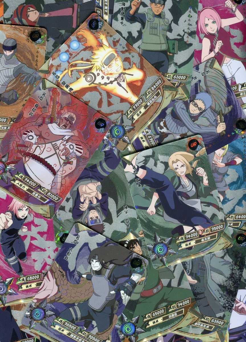 Naruto Kayou UR (001-114) Anime Card - Pick Your Cards & Complete