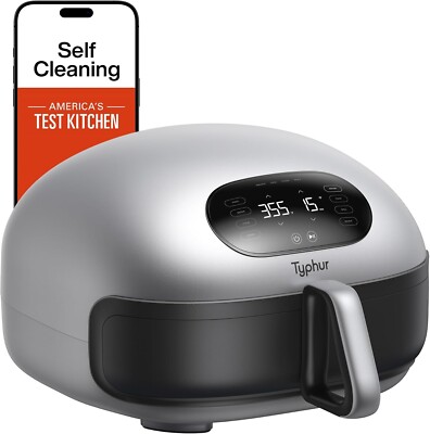 Dome 2 Air Fryer, Extra Large with Superior Airflow, Self-cleaning Smart Digital