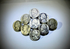 Vintage Jefferson Nickel Folk Art Belt Buckle