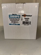 Spotnails 2809PG 3/16" 18ga Narrow Crown Paslode Gal Staple,5000-Ct,1-1/8" Leg
