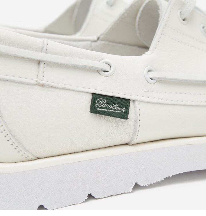 Made In France - 12 US (11 UK, 45 EU) - Paraboot Boat shoes White