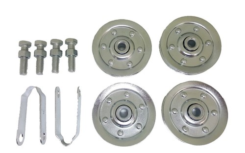 Complete Garage Door Hardware Kit — Medium Duty 14 Gauge For 9x7 Or 8x7 Doors