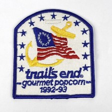 VTG 1992-93 Boy Scout BSA Trails End Gourmet Popcorn Embroidered Patch