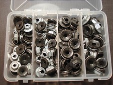 90 Pc Thread Cutting Emblem Name Plate Script Nuts With Sealer Assortment Gm Gmc 90 Pc Thread Cutting Emblem Name Plate Script Nuts With Sealer Assortment Gm Gmc